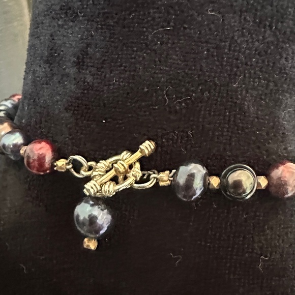 Multicolor Pearl Necklace - Picture 3 of 8